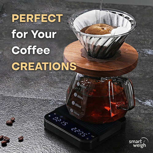 Escala De Café Smart Weigh Modelo De Alta Precisión 3000 G