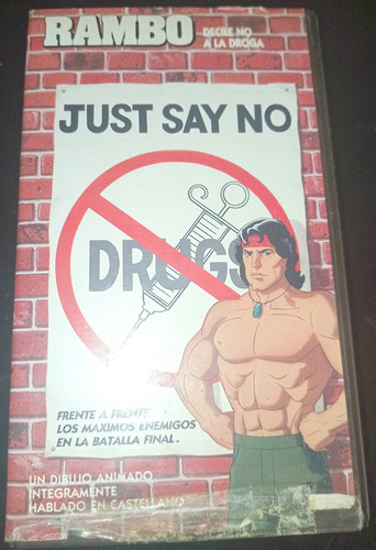 Rambo!!just Say No En Vhs!! (Usado)