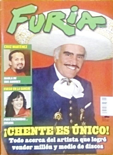 Vicente Fernández, Ninel Conde Pósters Revista Furia Musical