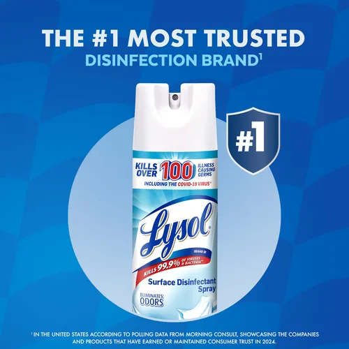 Spray Desinfectante Lysol Household Cleaning 560 Ml Crisp Li
