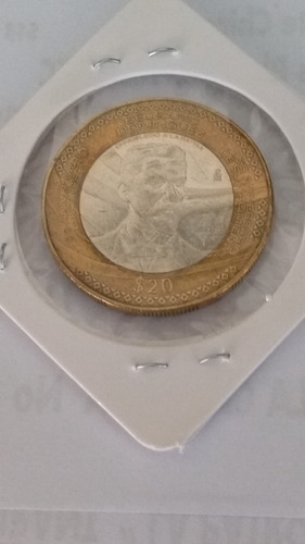 Moneda De 20 Pesos  Belisario Dominguez Conmemorativa