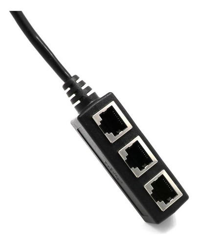 . Cable Divisor De Ethernet Rj45, Rj45 1 Macho A 3 X Puerto
