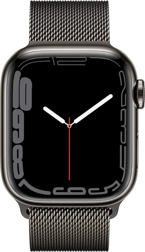 Apple Watch Series 7 45 Acero Graphite Milanese Loop 4g