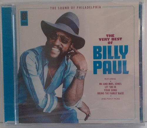 The Very Best Of Billy Paul Cd Importado