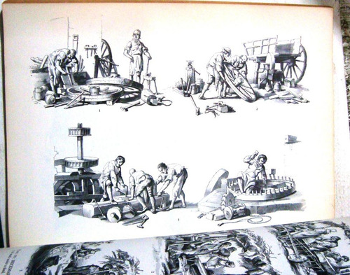Dibujo Arte Viñetas Siglo Xix Rusticos Y Marinos W.pyme 1980 (Usado)