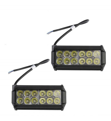 X2 Barra Led 36w Neblineros Expansión Auto Moto Camion