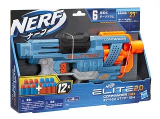 Nerf Elite 2.0 Commander Rd-6 Blaster * 12 Dardos - Original