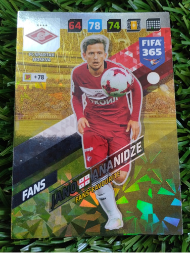 2018 Panini Adrenalyn Jano Ananidze#320