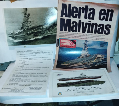 Info Y Fotos Portaaviones Ara 25 De Mayo Malvinas (Usado)