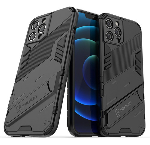 Capa Duro Para iPhone 14 Plus Pro Max Com Suporte Invisível