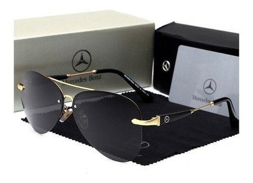 Lentes/gafas De Sol Mercedes-benz Protección Uv Aviador