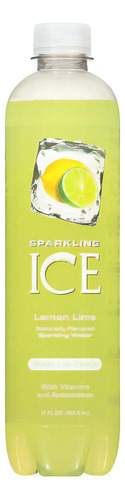 Sparking Ice Pack 12 Agua Sabor Lima Limon 502.8ml