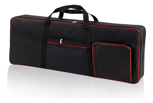 Bolsa Portatil Tecla Funda Duradera Para Piano Oxford Negro