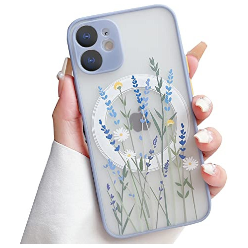 Funda Para iPhone 11 Lavanda Blooms/morado Ed Pc Reverso