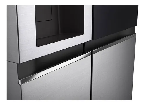 Nevecón LG Side By Side Instaview Thinq 638 Lt Plata