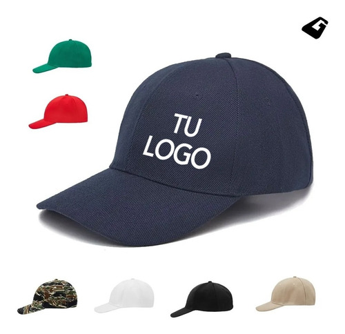 Imagen 1 de 7 de Gorra Acrylic Hebilla Metálica X12 Estampado Incl | Giveaway