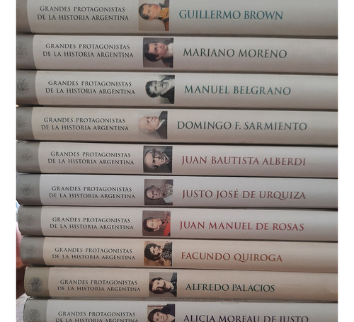 Historia Argentina Biografías Históricas 13 Libros Luna C6