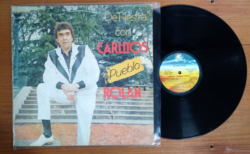 Carlitos Pueblo Rolan De Fiesta 1987 Disco Lp Vinilo