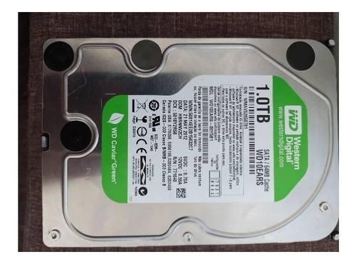 Disco Rígido Interno Western Digital Wd Caviar Green Wd10ear