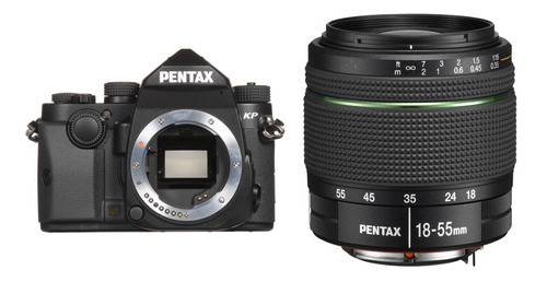 Pentax Kp Dslr Camara Con 18-55mm Lens Kit (black)