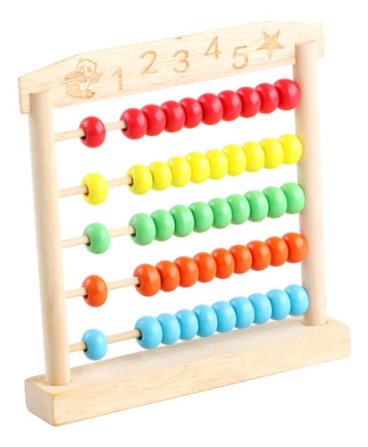 Baco De Madera Para Niños, Juguete De Desarrollo, Ábaco De