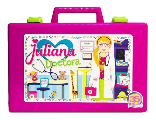 Juliana Valija Doctora Grande Original New Ar1 D013 Ellobo