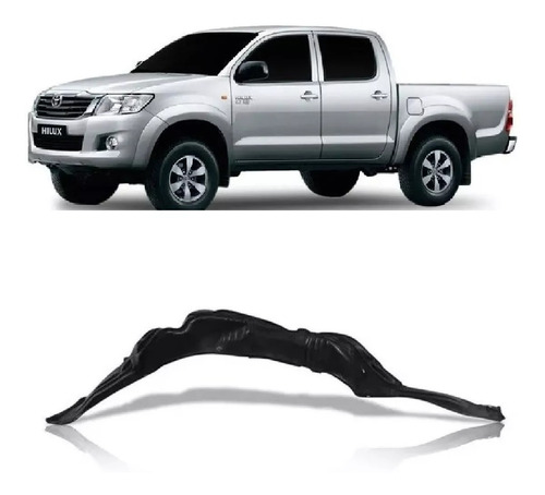 Guardaplast Pasarueda Izquierdo Toyota Hilux 2005/15 Trasero