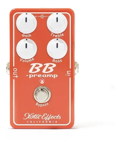 大流行中！ Overdrive Preamp Bb Effects Xotic V1.5 Nf-e Com Original ギター