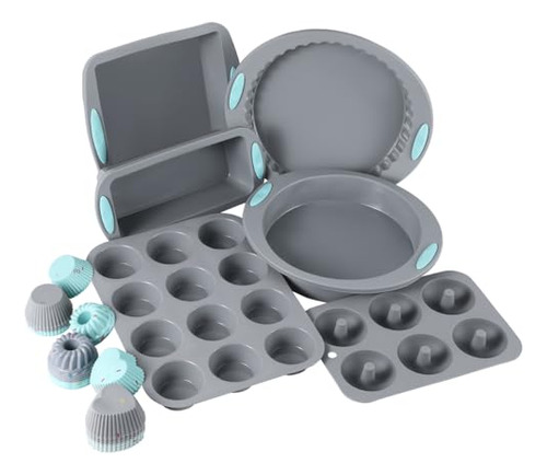 Juego De Utensilios De Silicona Para Hornear De 30 Piezas, A