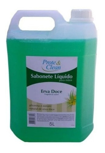 Sabonete Líquido P/ Mãos Prote & Clean Erva Doce 5 Litros