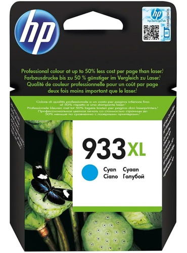 Cartucho Hp Cn054al 933 Xl Cian Officejet 7110 6700 7100a