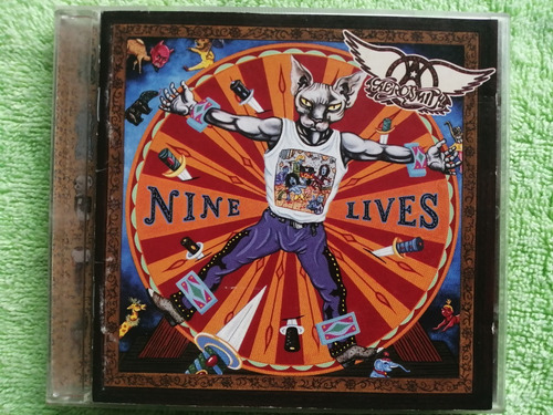 Eam Cd Aerosmith Nine Lives 1997 Duodecimo Album De Estudio