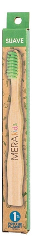 Cepillo De Dientes Biodegradable - Eco Friendly Bambu Meraki Dureza De Las Cerdas Kids - Soft