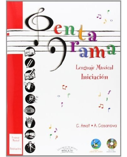 Pentagrama Pre-lenguaje Musical (iniciación) (pentagrama Len