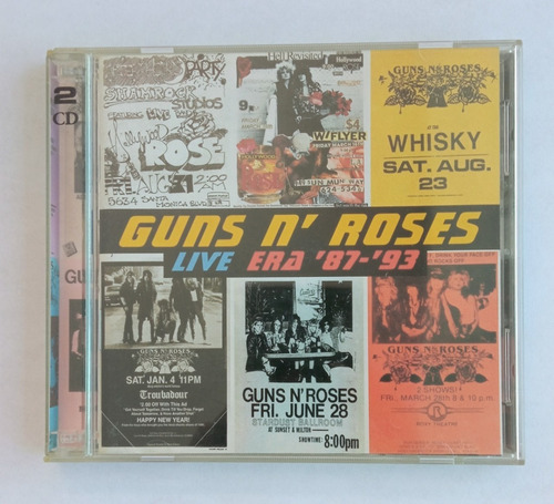 Guns N Roses Live Era 87-93 Cd Canada Slash (Usado)