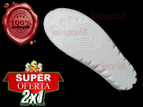 Imagen 3 de 8 de Plantillas Calzado Termoconformada De Gel Latex Micro Fibra