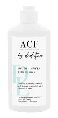 Acf By Dadatina Gel De Limpieza Doble Limpieza X200 Ml