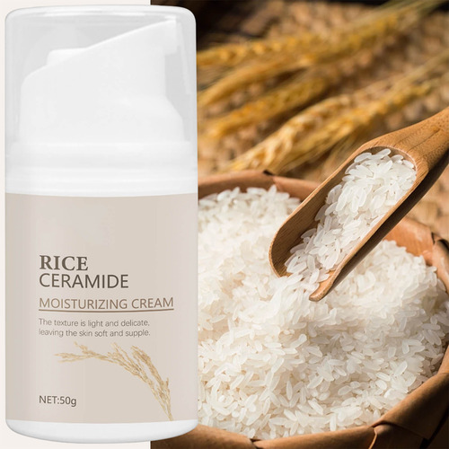 Creme Hidratante De PurĂȘ De Arroz - 50g De Hidrato E Nutre S