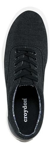 Imagen 6 de 8 de Tenis Klaus Negro Para Hombre Croydon
