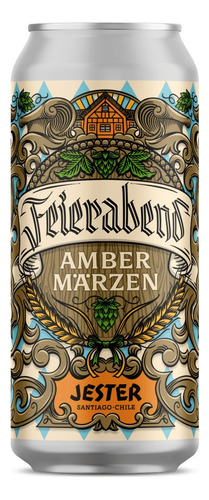 Cerveza Jester Feierabend Amber Märzen 473ml 