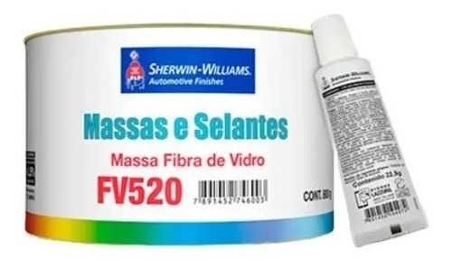 Masilla Fibra De Vidrio Sherwin Williams 800gr Fv520 C/cat.