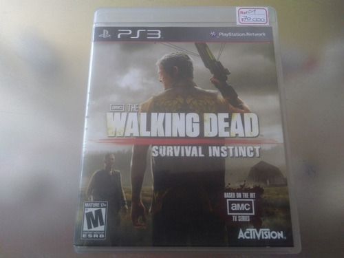 Juego De Playstation 3 Ref 01,the Walking Dead Survival Inst