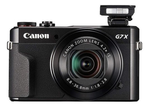 Imagen 2 de 4 de Canon PowerShot Serie G G7 X Mark II compacta color negro