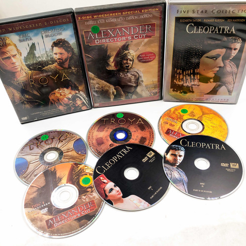 Películas Originales En Dvd Mitología Griega (troya...