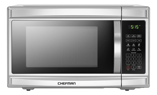 Chefman Horno Microondas Para Encimera Acero Inoxidable