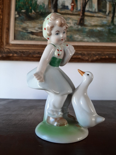 Figura De Porcelana Alemana Gerold