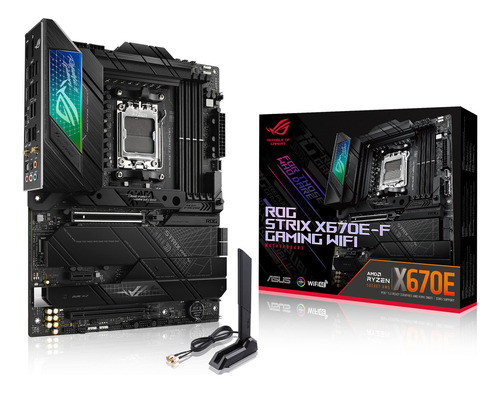 Placa Madre Asus Rog Strix X670e-f Gaming Wifi Am5 Ryzen