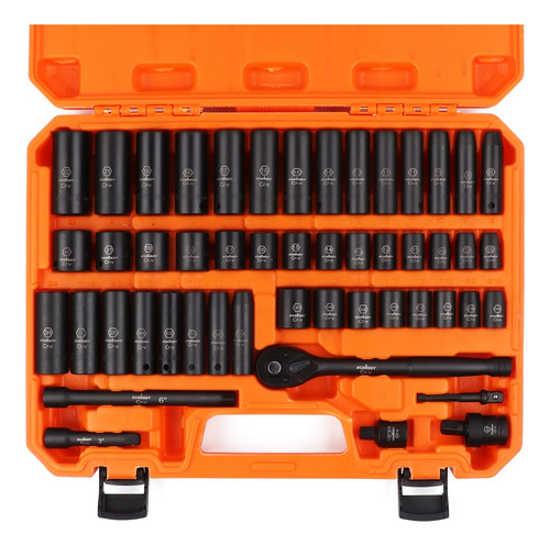 Horusdy 3/8  Conjunto De Enchufes De Impacto De Accionamient