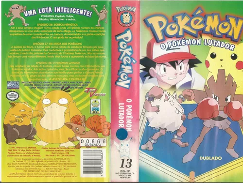 Vhs - Pokémon (13) O Pokémon Lutador