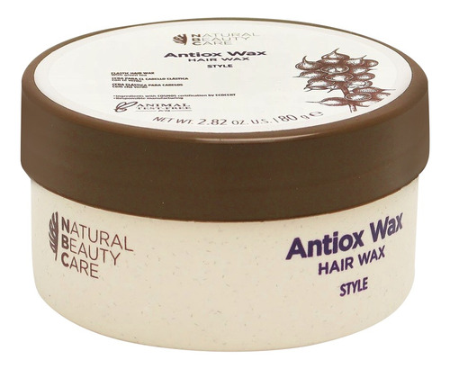 Nbc Antiox Wax 80 Gr Cera Elástica Para Peinar Con Té Verde